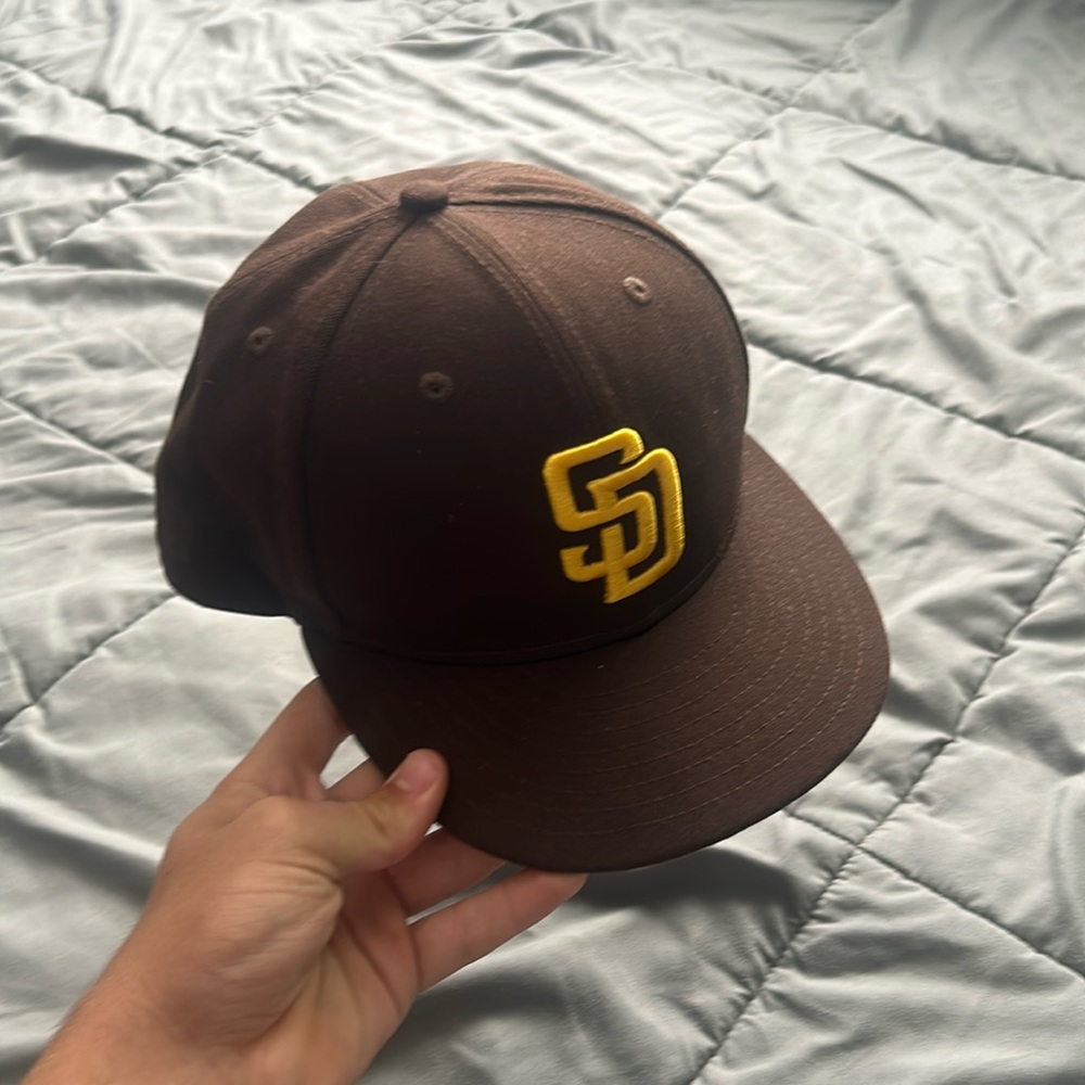 San Diego Padres Fitted Hat size 7 1/2